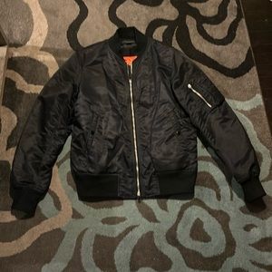 Gorgeous men’s Rag & Bone black bomber jacket